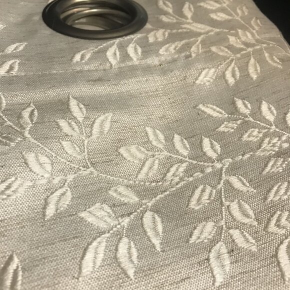 Light Filtering Curtain Panels Hometrends Everly Grommet 54" x 84" 2 Panels - Picture 6 of 6